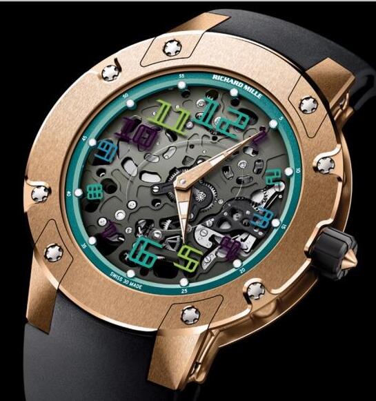 Replica Richard Mille RM 033 Sentebale Red Gold Watch